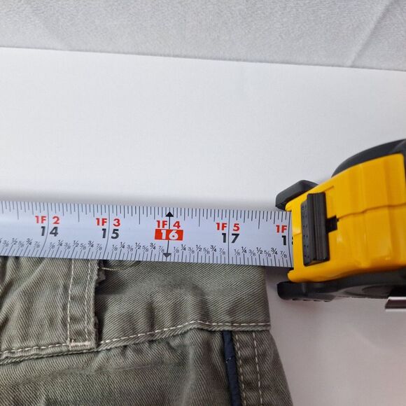 A.P.CO. Cargo Shorts Mens Sz 36 Green Outdoor Hiking Camping Utility Pockets - Picture 8 of 10